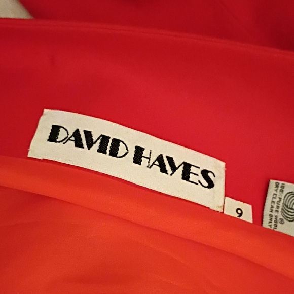 Valentino Scarlet Long Sleeve Dress - Picture 3 of 4